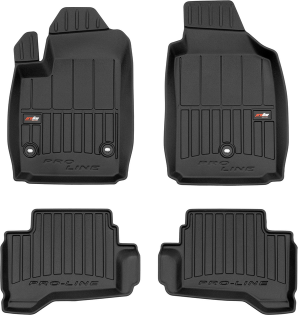 Коври салону гумові Fiat 500e I 2015-2020 / 3D426856, фото 1