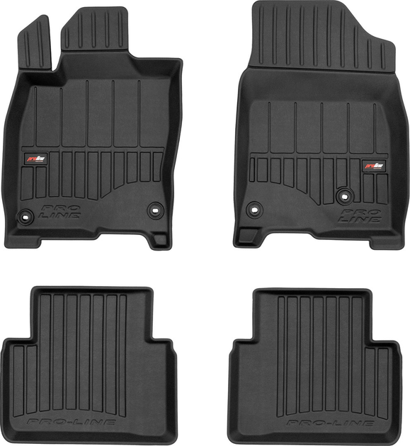 Коври салону гумові Honda Civic X 2015-2021 / 3D427310, фото 1