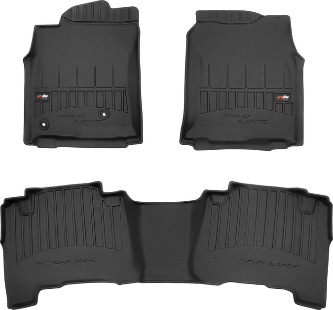 Коври салону гумові Toyota Land Cruiser J120 2002-2010 / 3D428348, фото 1