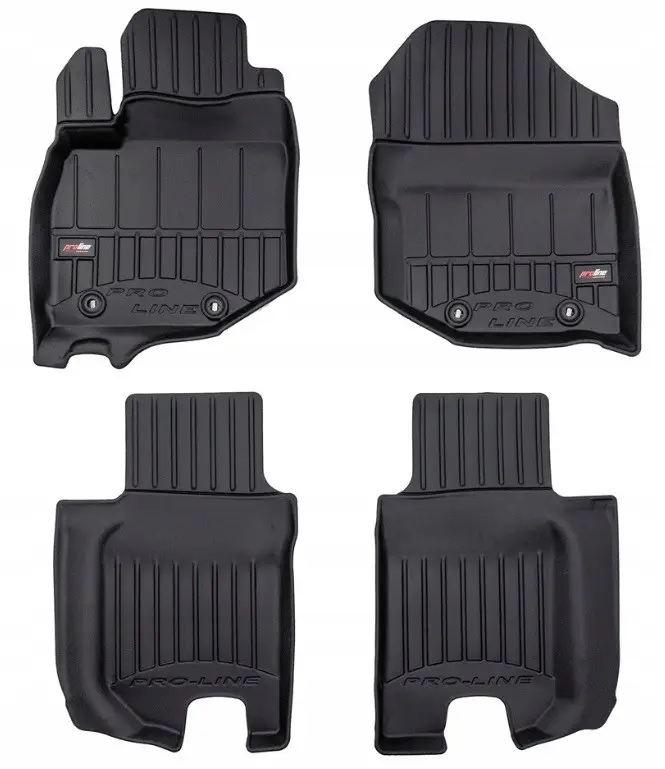 Коври салону гумові Honda Jazz III 2007-2014 / 3D430433, фото 1