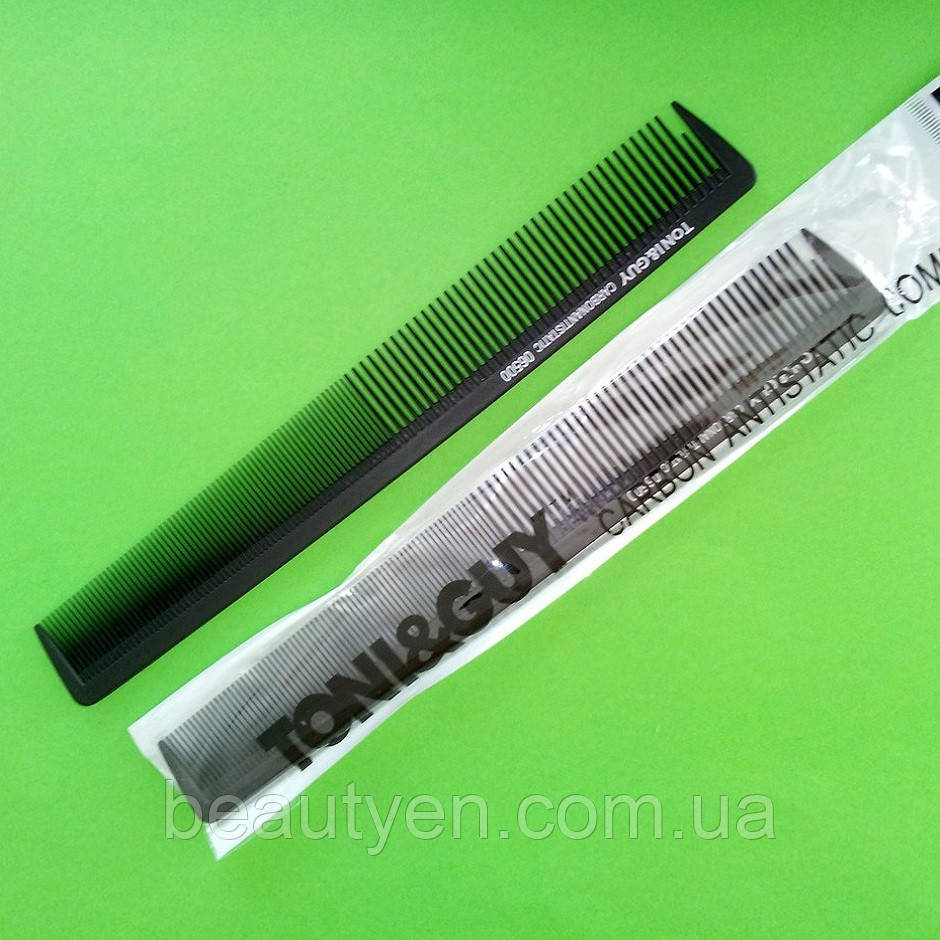 Гребінець Toni&guy carbon antistatic 06500