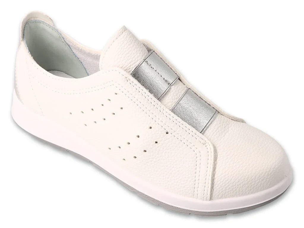 Кросівки жіночі діабетичні Dr Orto Casual 156D026 білі з сірим