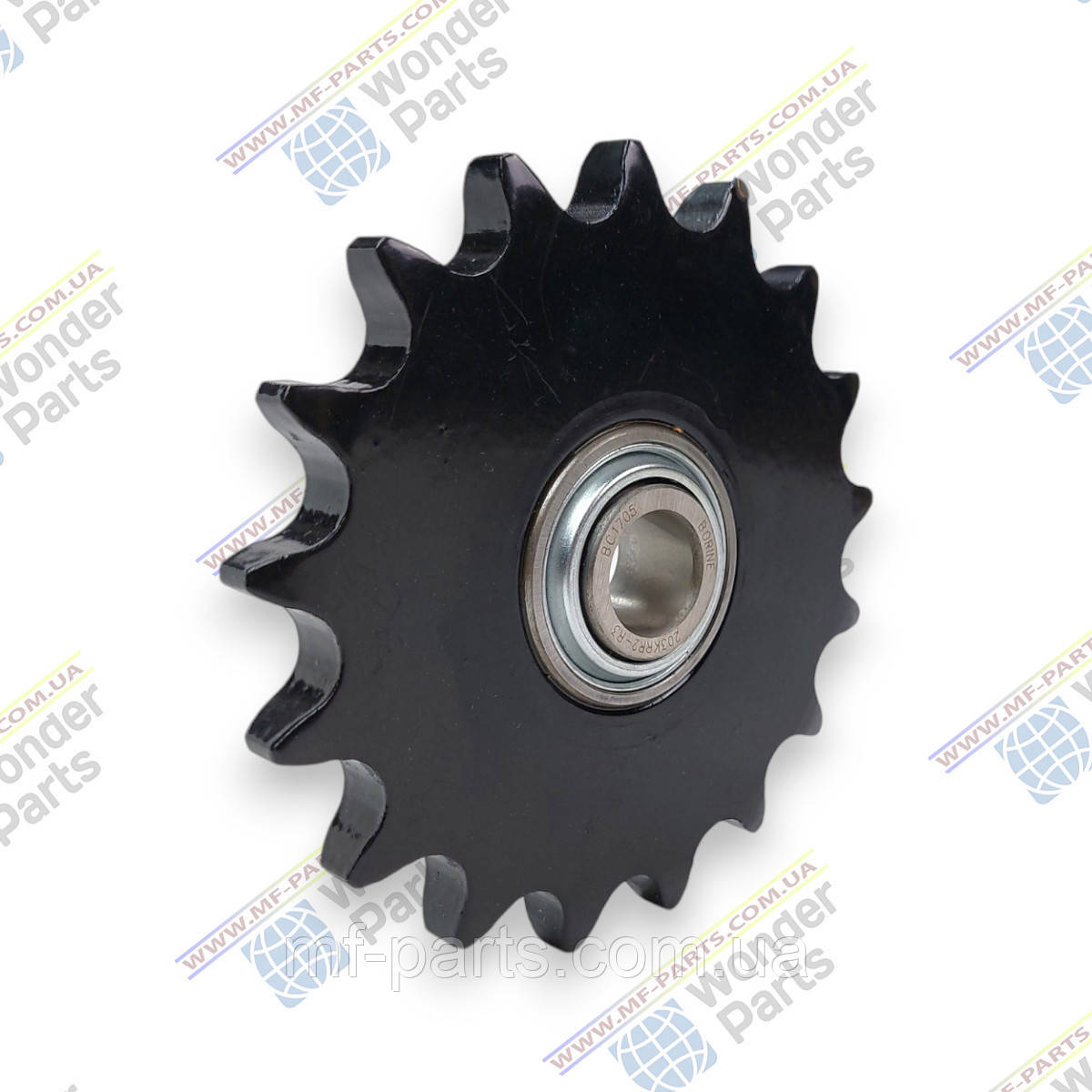 D41716800 натяжна зірочка (Z=17), АНАЛОГ, виробник WonderParts (EU), комбайн Massey Ferguson