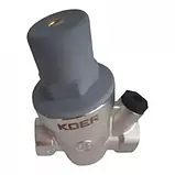 Регулятор (редуктор) зниження тиску води 1/2" під манометр (5.5-1 bar) для систем крапельного поливу, фото 5