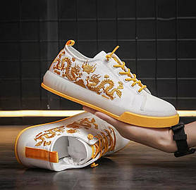 Мокасини чоловічі з драконом 43р