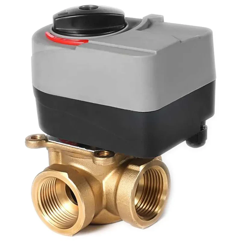 Сервомотор + вентиль IMS DN25 1" Kvs 8, 230VAC, 115сек/90°C, 10Nm