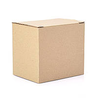 Упаковка для чашок бура розмір 12*11*9 ( бурий гофрокортон )