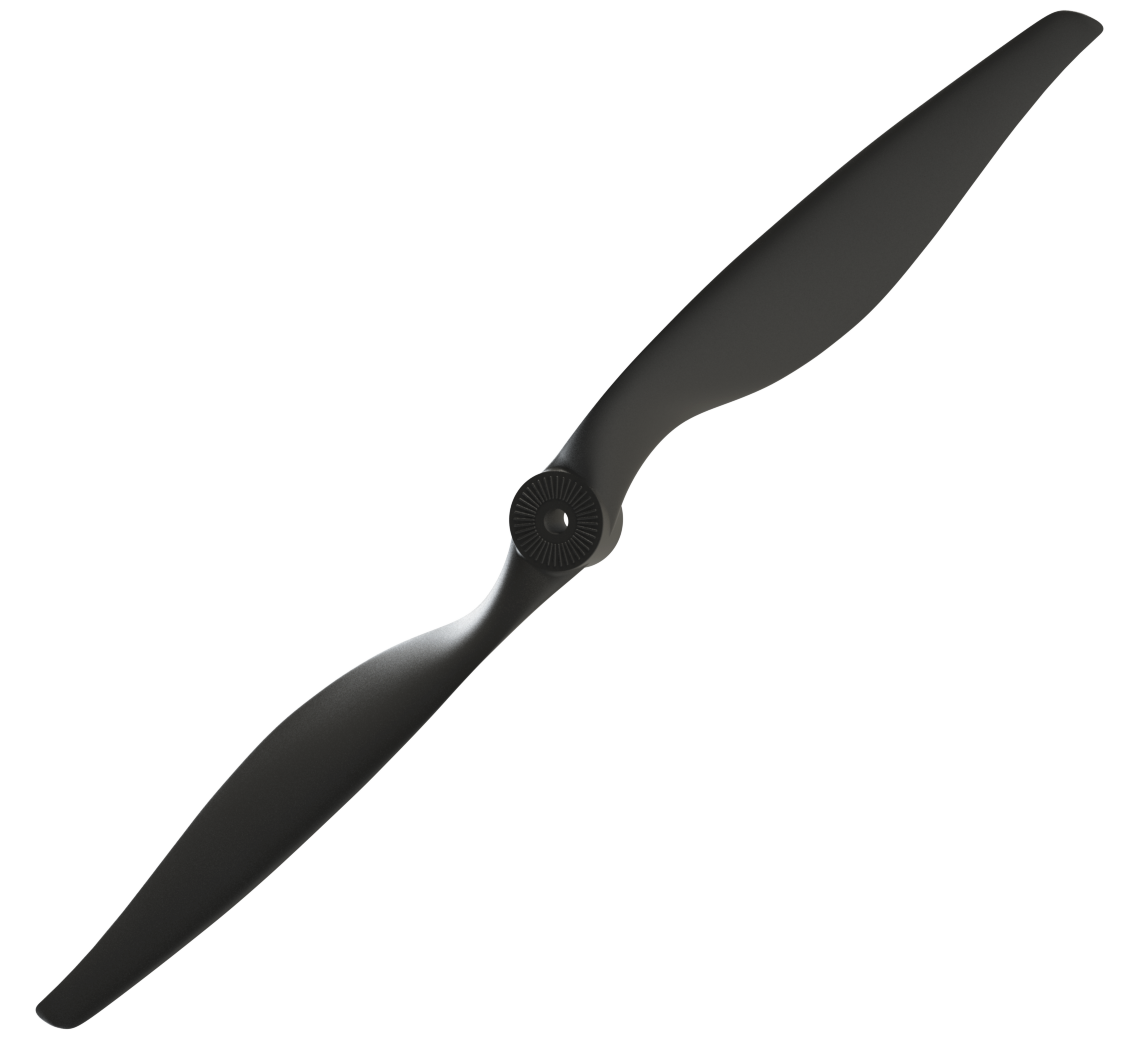 Пропелер 12"х10х2 АММ для дронів поліамід армований скловолокном 1шт CWW, фото 1