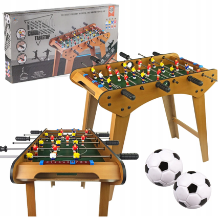 Настільний футбол дерев'яний  72 x 36 x 8 см, фото 1