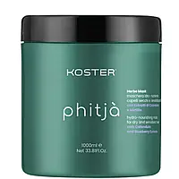 Гідроживильна маска для сухого та пошкодженного волосся Koster Phitja', 1000мл (KOST20347)