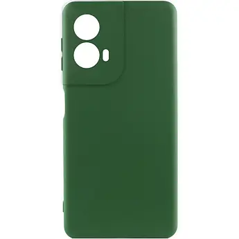 Чохол Silicone Case для Motorola, Moto G85 (Dark Green)
