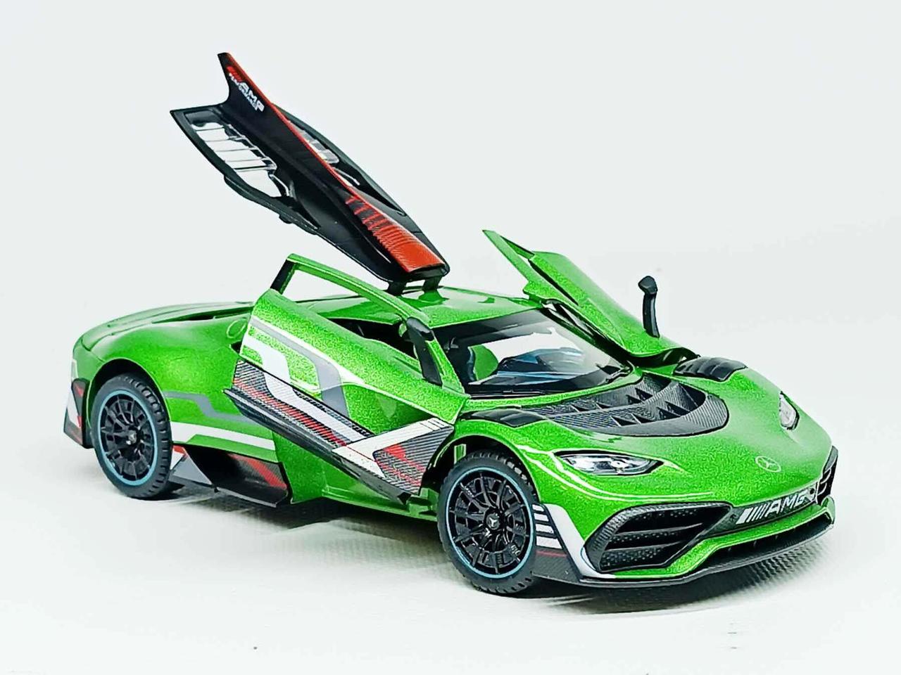 Машинка Автопром Mercedes-AMG One, масштаб 1:24, (20 см), зелена AP7705/2