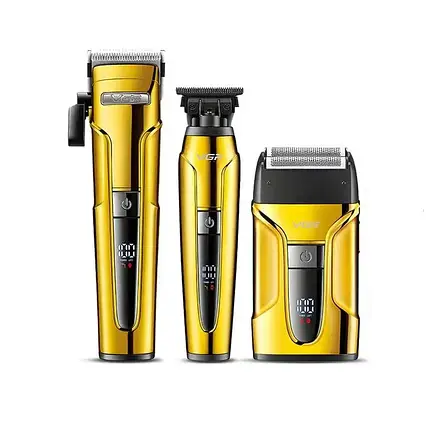Комбо-набір для стрижки VGR Professional Rechargeable Combo Kit V-694 Gold