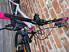 Велосипед Royal 27.5 CUBA біло-малиновий 2025, фото 7