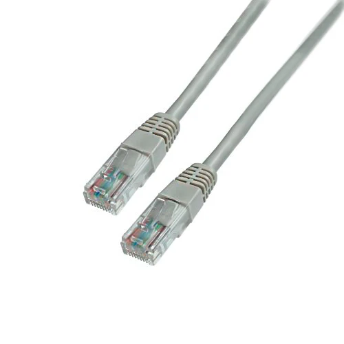 Патч-корд Kingda KD-PAUT3050GY RJ45/UTP 5e/0.5m/24AWG/CU Сірий
