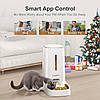 Автоматична годівниця для котів -дозатор корму LIIEYPET PTM-101 для сухого корму, Wi-Fi ,4 л. Уцінка, фото 7