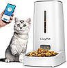 Автоматична годівниця для котів -дозатор корму LIIEYPET PTM-101 для сухого корму, Wi-Fi ,4 л. Уцінка, фото 8