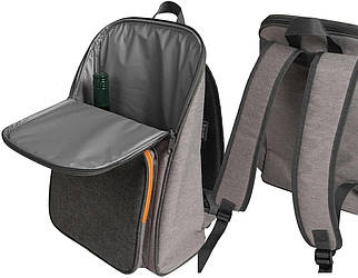 Терморюкзак Bo-Camp 10 Liters Grey | Ізотермічний наплічник для збереження температури продуктів і напоїв, 10 л