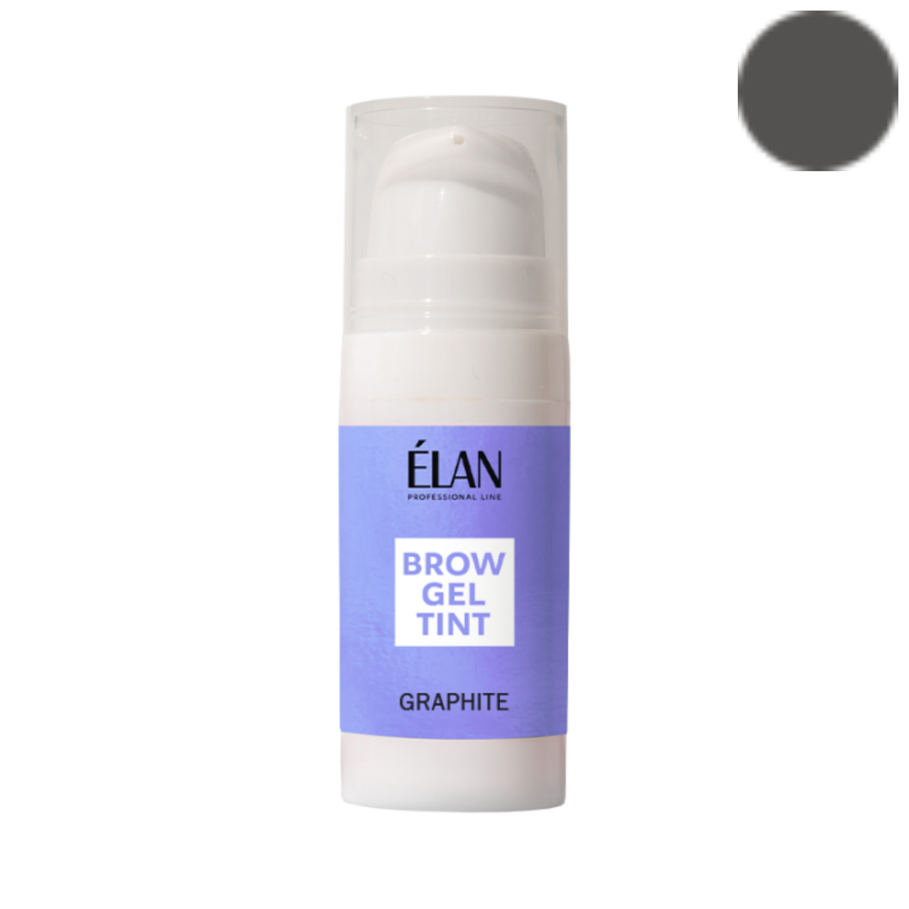 Гель-фарба для брів | Graphite (Графіт) | Brow Gel Tint ELAN | 10 мл