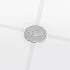 Розумні підлогові ваги Adler AD 8187 White — 180 кг, 12 параметрів, додаток FitGo, фото 5