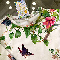 Дитячий реглан метелики в квітах Five Stars 10936-158p, фото 5