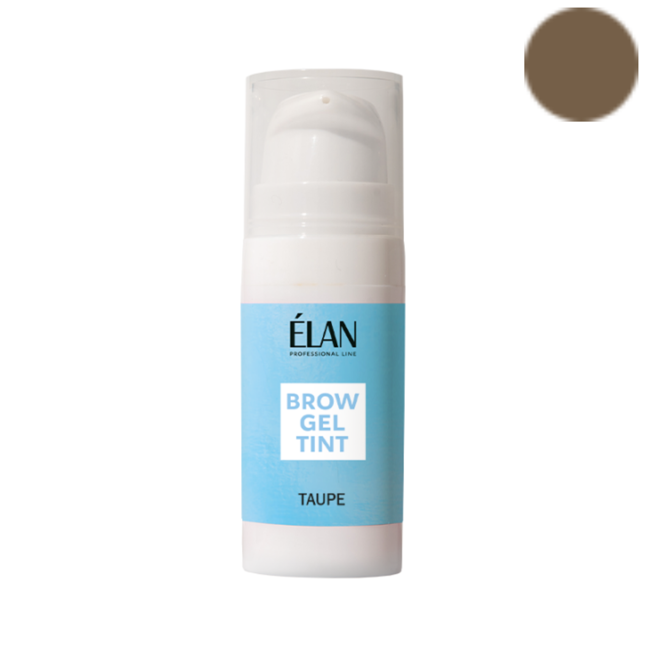Гель-фарба для брів | Taupe (Сіро-коричневий) | Brow Gel Tint ELAN | 10 мл