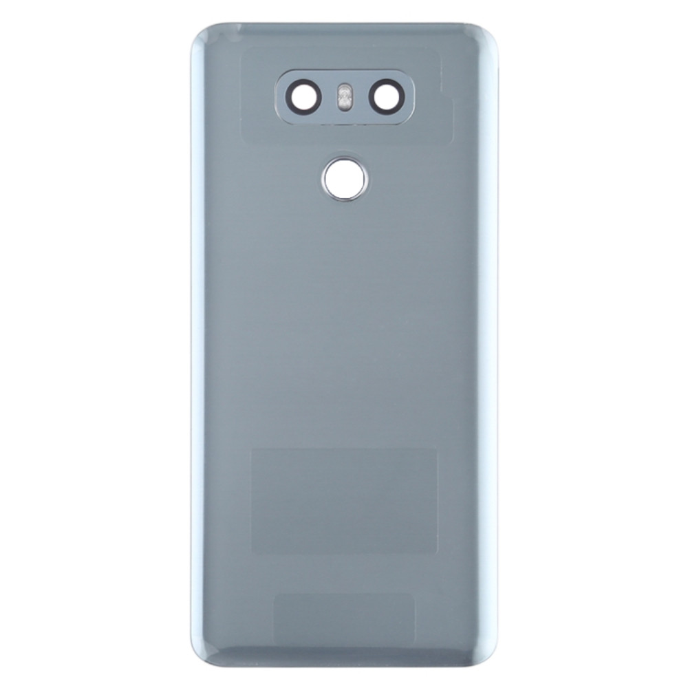 Задня кришка LG H870 G6 /H871 /H872 /H873 платинова, Ice Platinum, оригінал PRC + скло камери