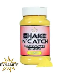 Барвник ароматизатор Dynamite Baits Shake N Catch F1 Sweet Yellow