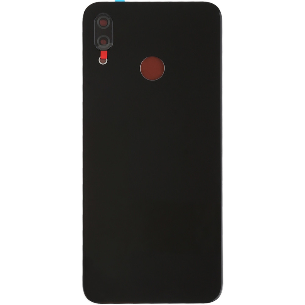Задня кришка Huawei P20 Lite /Nova 3e чорна, Midnight Black + скло камери