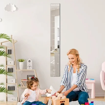 Вимірювач росту, дзеркальний ростомір для дітей з 6 елементів пазлів