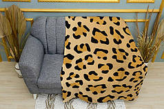 Плед «Леопард. Паттерн. Арт. Leopard. Pattern. Art»