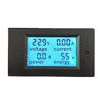 Цифровий вимірювач струму потужності AC 80-260В 99.9А 0-22кВт, LED