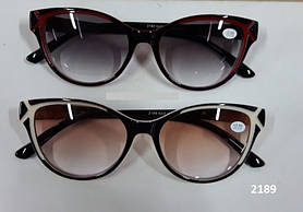 Сонцезахисні жіночі окуляри з діоптріями від -1,0 до -4,0 Модель 2189