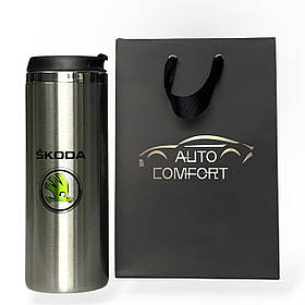 Термочашка з логотипом авто Skoda