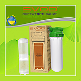 Фільтр для видалення заліза з водопровідної води SVOD Знезалізнення FT10 (L1/2) підключення 1/2", фото 3