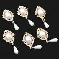 Міні декор перли золото 2,5*5,5см (1шт)