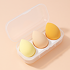 Набір спонжів для макіяжу в пластиковому кейсі, фото 5