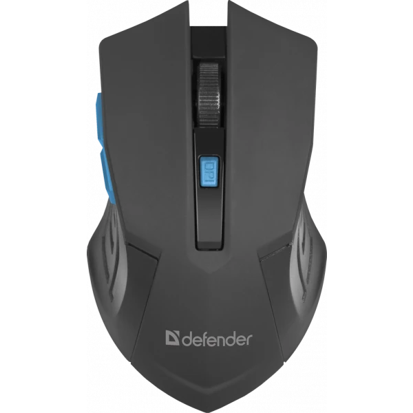 Мишка Defender Accura MM-275 бездротова 6кн до 1600dpi чорно-синій