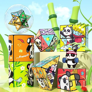 Головоломка іграшка для дітей "3D фігури" розвивають мислення та координацію рухів 6 шт