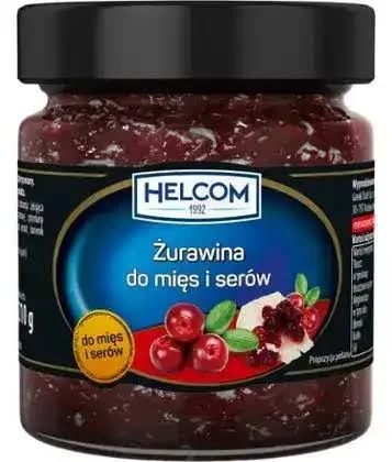 Соус Helcom Журавлина для м'яса та сирів 210 г, фото 1