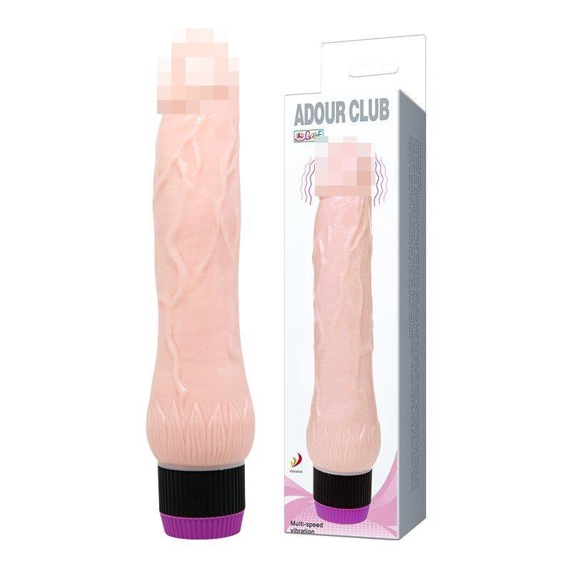 Реалістичний вібратор тілесний Adour club 220 см на 40 см