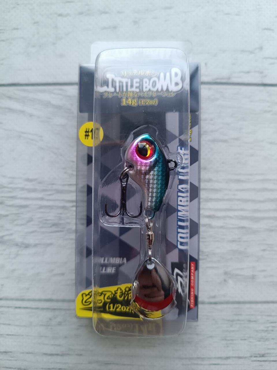 Блешня Columbia Little BOMB Тейл-Спіннер Tail spinner 10g
