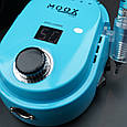 Фрезер для манікюру та педикюру MOOX X550 50000 об/хв, 70W, Light Blue, фото 4