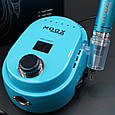 Фрезер для манікюру та педикюру MOOX X550 50000 об/хв, 70W, Light Blue, фото 5