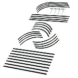 Садова колона опора для троянд квітів металева Пергола 200 см + 4 анкера Plonos 499201 Польща, фото 10