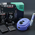Фрезер для манікюру та педикюру MOOX X550 50000 об/хв, 70W, Purple, фото 3