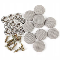 Кліпси для авто, заклепки для салону автомобілів для ремонту обшивки стелі сірі