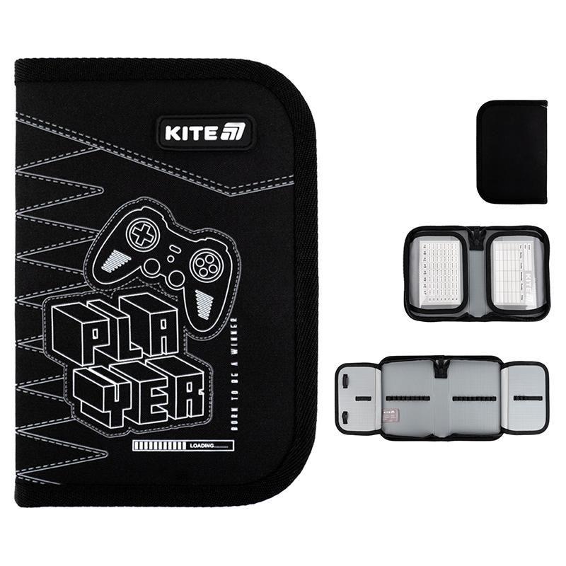 Пенал твердий Kite 2 відв. 622 Player