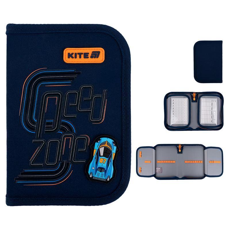 Пенал твердий Kite 2 відв. 622 Speed Zone