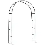 Садова арка опора для троянд квітів Пергола 240 см + анкера Plonos 499001 Польща, фото 8